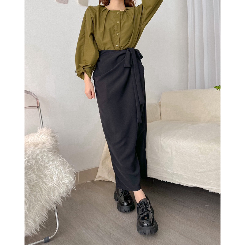 KANON - Kohaku 2.0 Pants - Celana lilit kantor / kuliah wanita model korean look