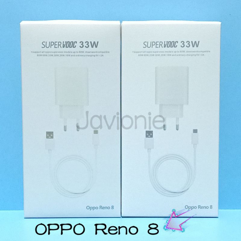 Charger Casan Cas OPPO Reno7 Reno8 Reno 7 7z 8 8T 8z T Z 4G 5G Original Super VOOC TYPE C Flash Charge 33W 65W 80W