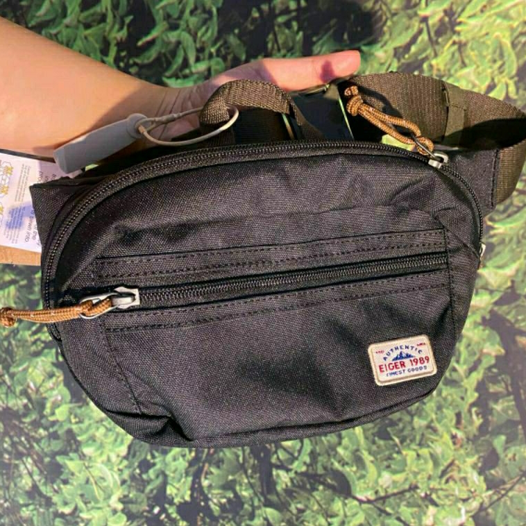 EIGER1989 Tas Selempang Original Grapnel Waistbag Logo Baru.