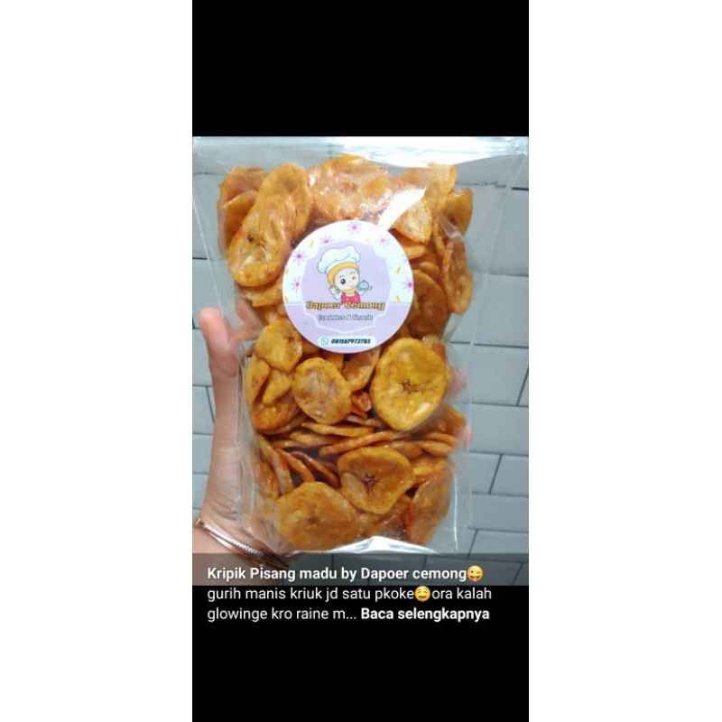 

KERIPIK PISANG MADU/CEMILAN PISANG