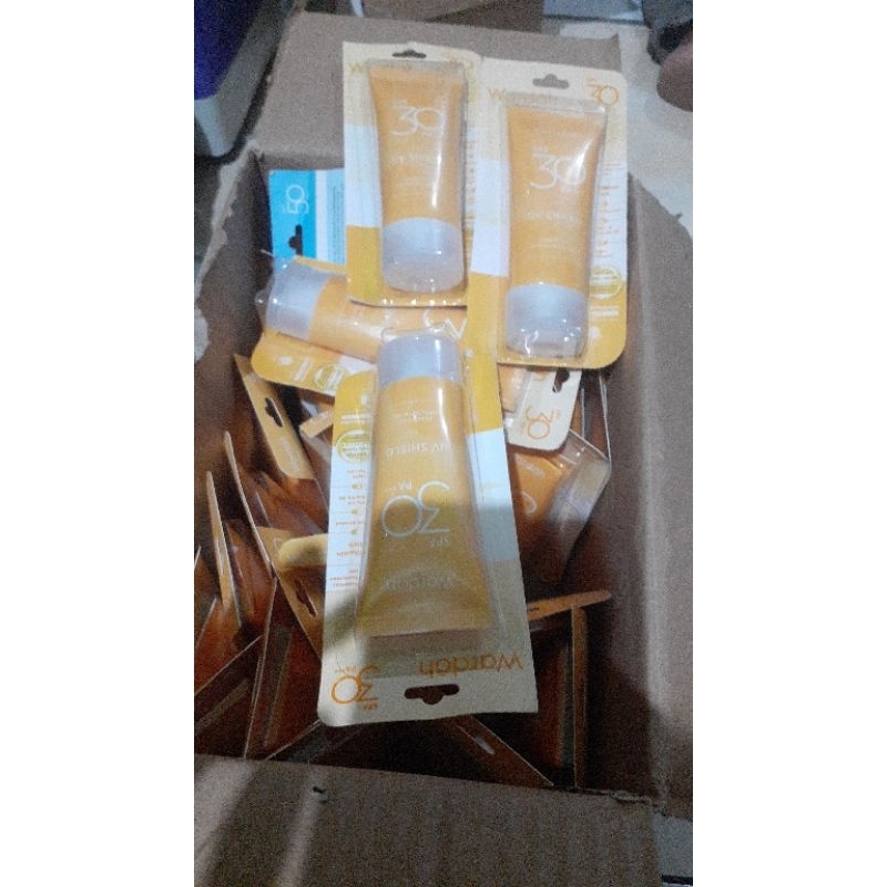 sun cream wardah