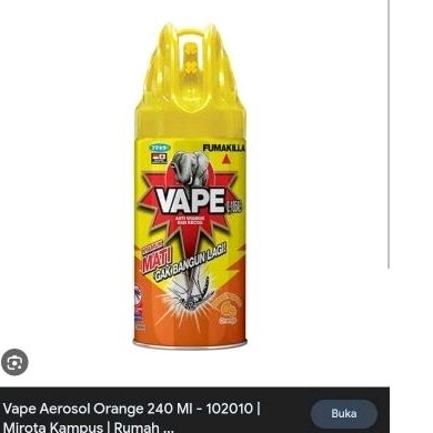 obat nyamuk fumakilla/vape aerosol 240ml