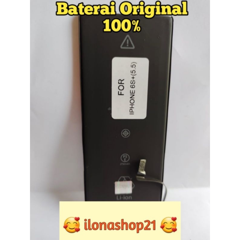 baterai iphone 6s plus/6s+ ORIGINAL 100%