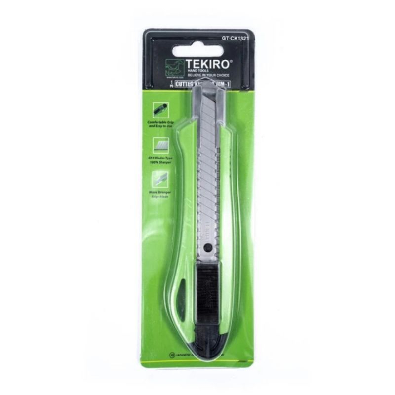 

Pisau Cutter Besar Tekiro 18mm Cutter Knife