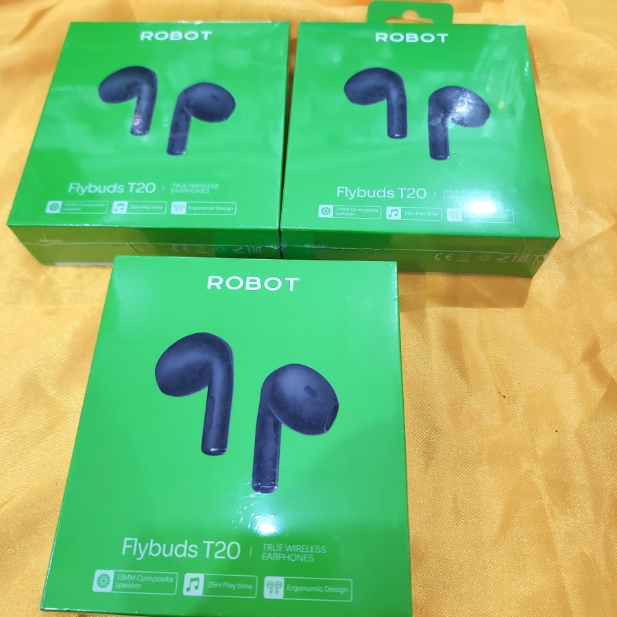 ROBOT Flybuds T20 TWS Bluetooth Earbuds Semi In Ear Earphone Headset
