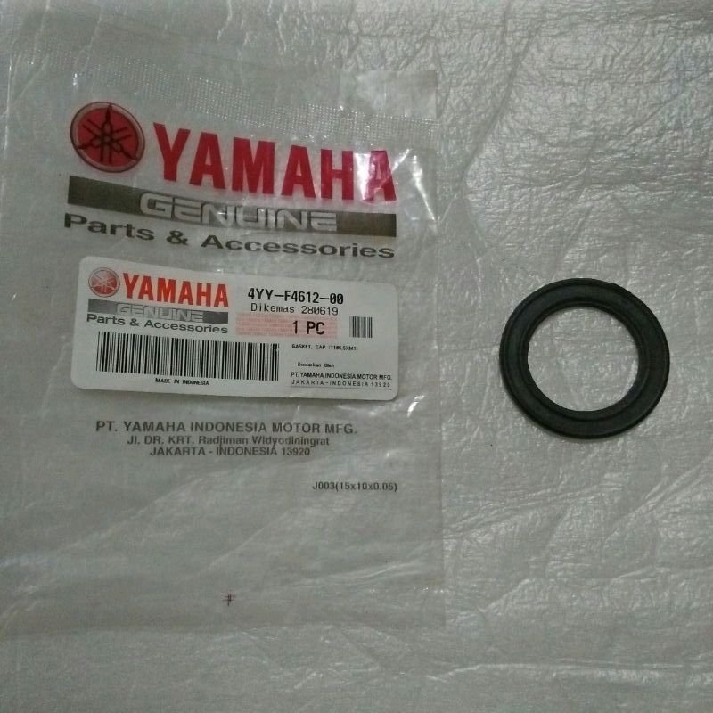 4YY-F4612-00 original YGP Yamaha genuine part NOS o ring seal sil karet tutup tangki penampung penam
