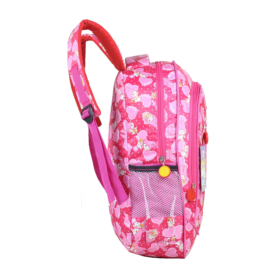 Tas Ransel Anak Perempuan Unicorn Style Melody Pink Bonus Jas Hujan dan Tempat Pensil Warna Pink Ungu Backpack Anak TK SD Sekolah Les Ngaji TPA TPQ Bahan Tebal Kuat Awet Kualitas Impor Ransel Anak Cewek Piknik Muat LKS Buku Paket Buku Tema Laptop 14 inch