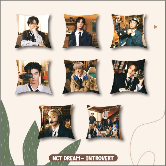 Bantal NCT Dream BROKEN MELODIES INTROVERT EXTROVERT uk38