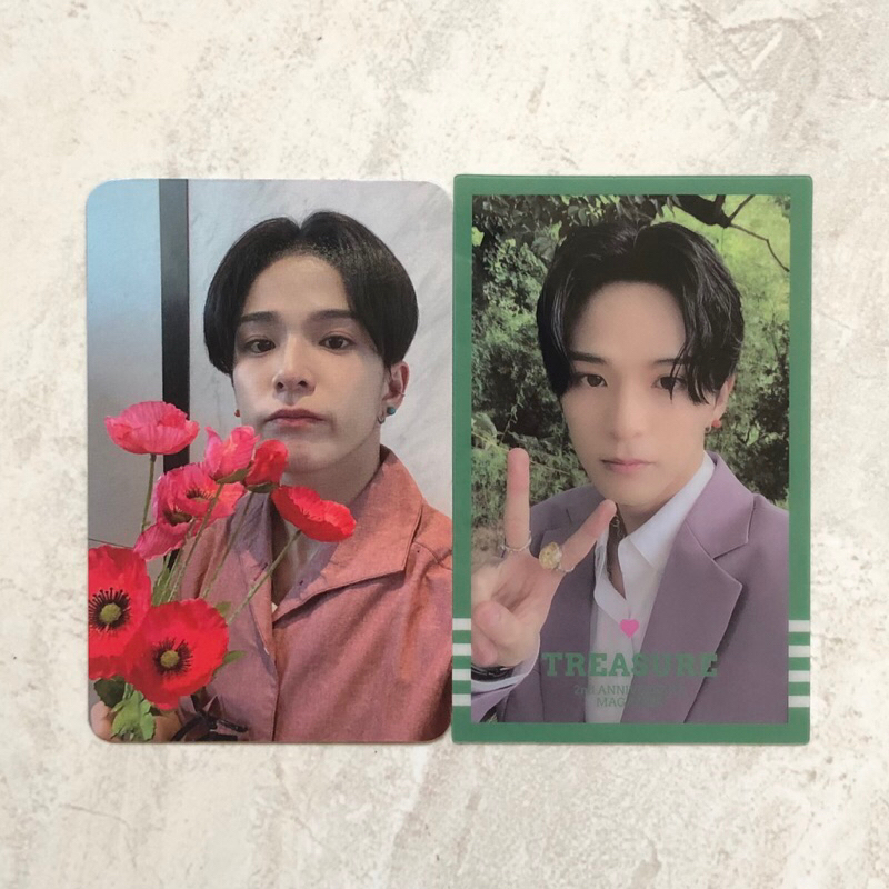 PHOTOCARD POB MD CUSTOM TREASURE ASAHI