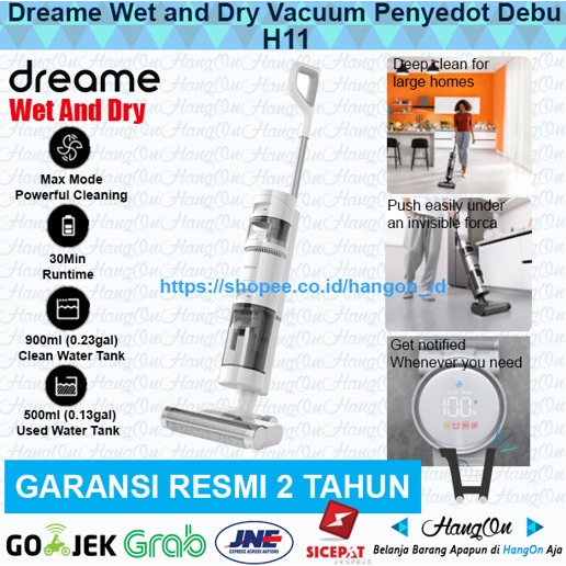 Dreame H11 Wet and Dry Cordless Vacuum Cleaner Mop alt tineco xiaomi