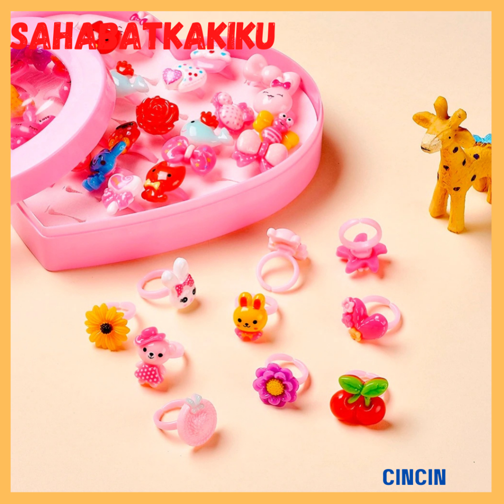 Cincin Anak Box Love / Cincin Anak Karakter