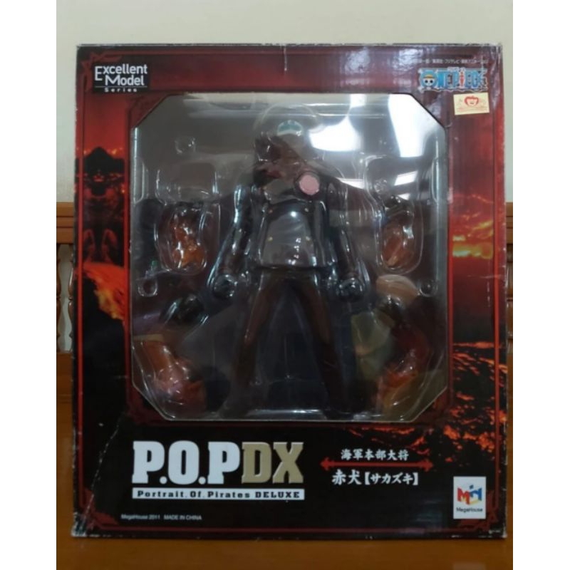 Original Figure POP DX Akainu Portrait Of Pirates P.O.P Admiral Akainu Sakazuki