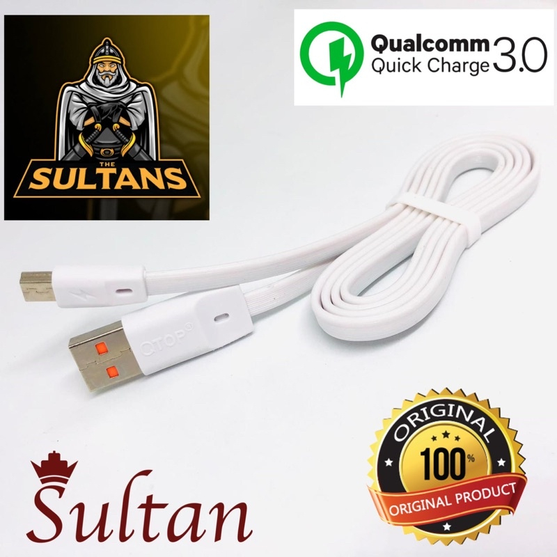 PROMO 1PCS KABEL DATA QTOP SOFT COLOUR QCM100 MICRO