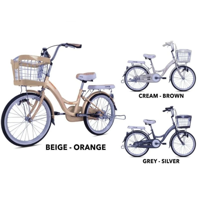 Sepeda Anak Perempuan 20 inch EXOTIC 9788 MX Keranjang