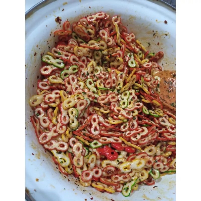 

kerupuk Seblak 8 pedas kemasan 100 gram