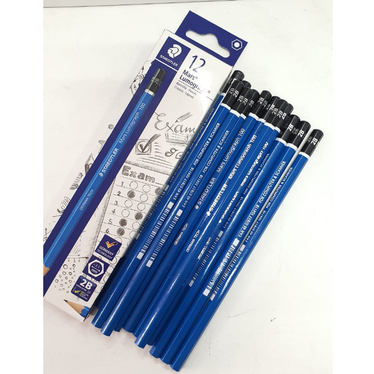 

Pensil 2B Staedler MARS LUMOGRAPH 2B 12pcs