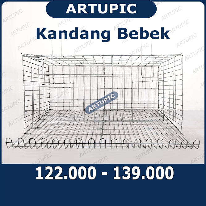 Kandang BEBEK PETELUR Kandang Kawat Baterai Galvanise Bebek