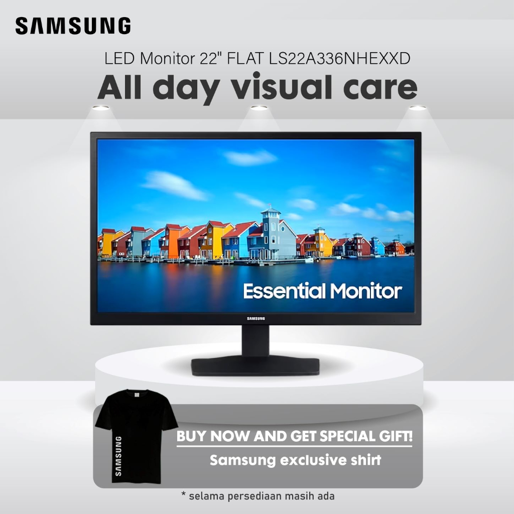 Monitor Samsung LS22A336 22A336 FHD VGA + HDMI LS22A336NHEXXD