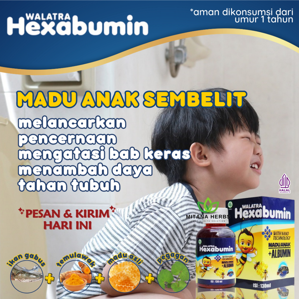Obat Anak Sembelit - Obat Anak Susah BAB - Obat Susah Bab Anak - Obat Bab Keras Anak - Pelancar BAB 