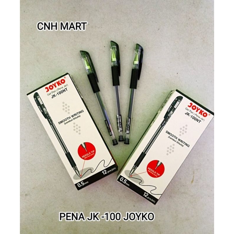 

PENA JK NT 100 JOYKO HARGA PERPAK (12)PCS - Pena Gel My Style MS 100 NT
