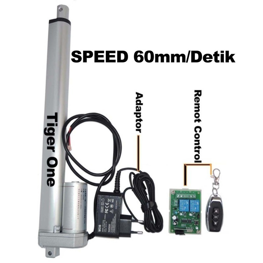 Kumau  Aktuator, Actuator 12V Linear Aktuator, Linear Actuator 30cm 150N