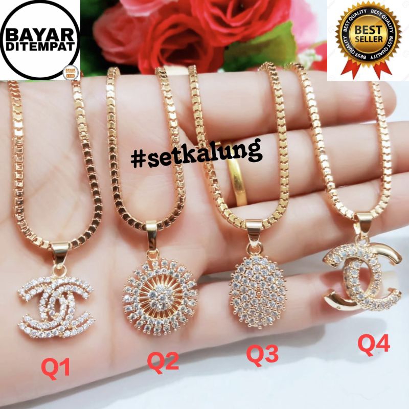 Kalung Milano Free Liontin Cantik