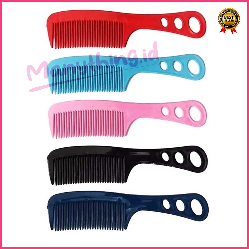 Sisir rambut polos lobang 3 termurah / Sisir Souvenir pernikahan / Aksesori rambut / sisir rambut / sisir rambut wanita pria