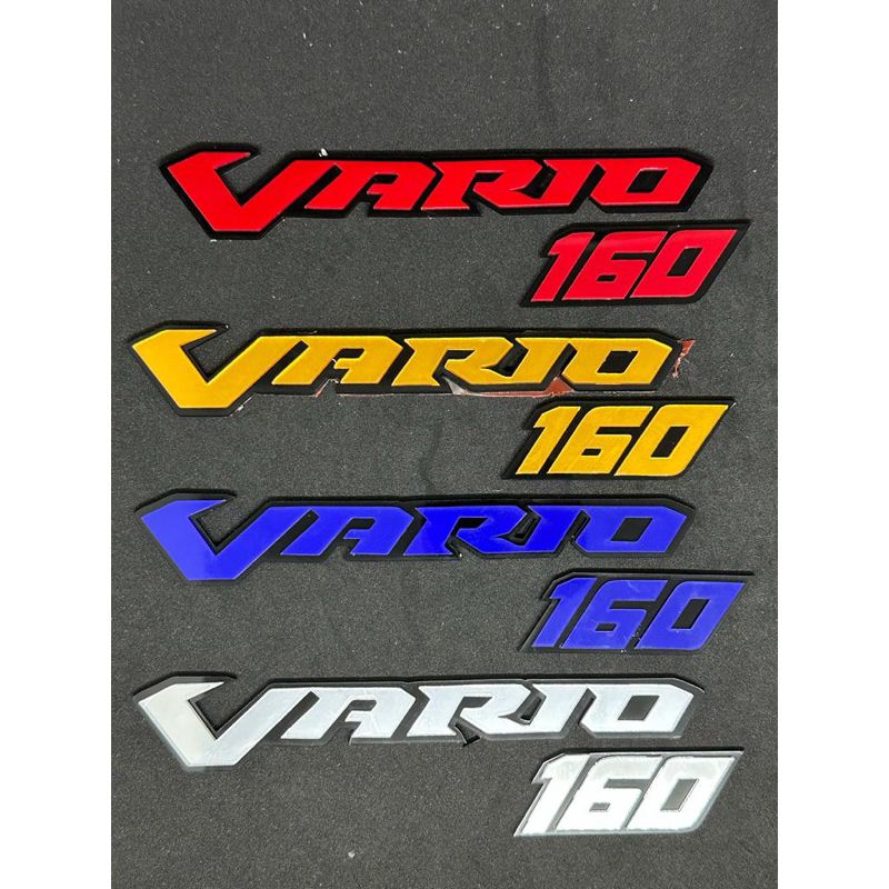 emblem full aklirik vario 110 , vario 125 , vario 150 , vario 160 tebal 4mm double tip 3m asli