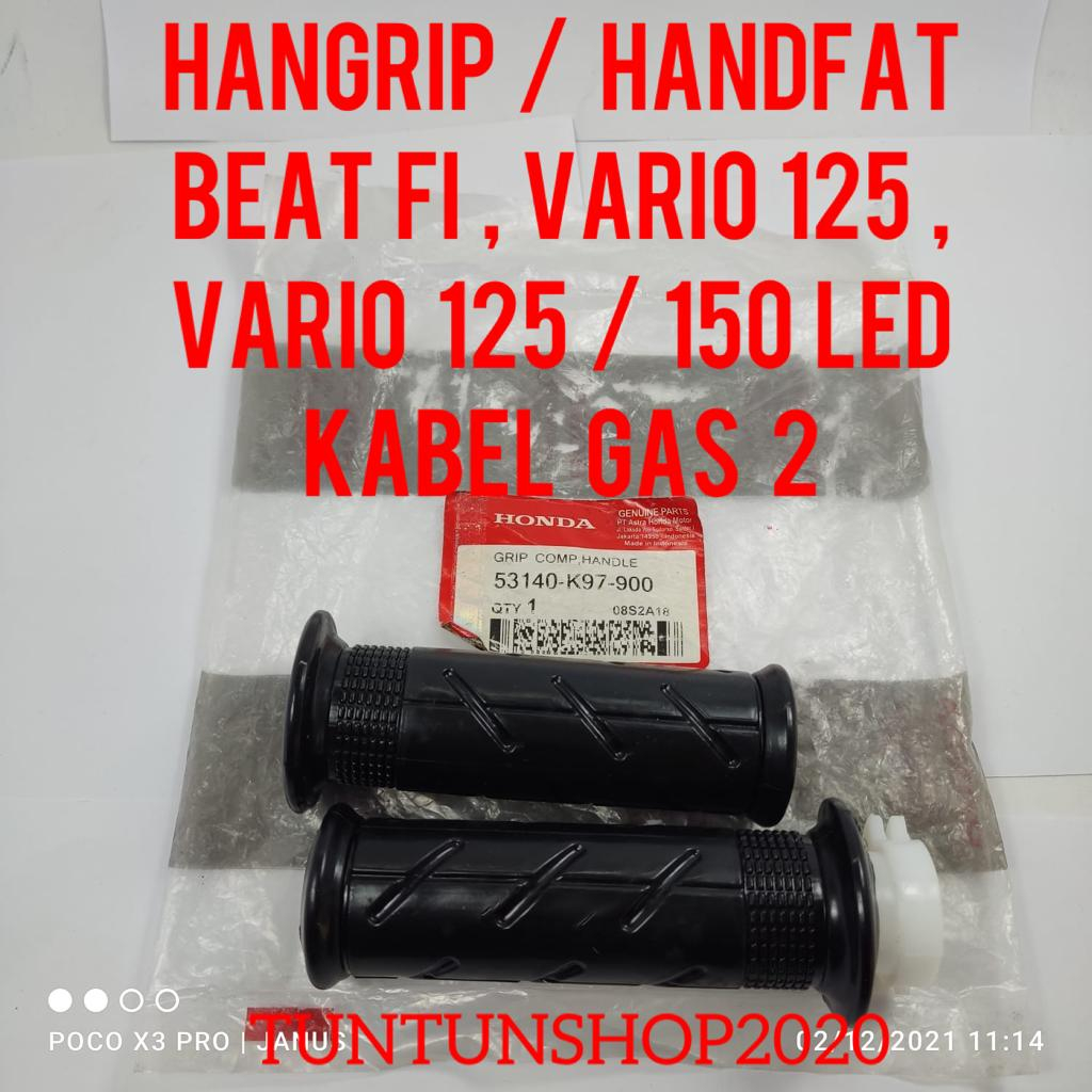HANGRIP SET HONDA PCX 150 FI KABEL GAS 2 KUALITAS ASLI ORIGINAL  BISA JUGA UNTUK MOTOR BEAT FI VARIO