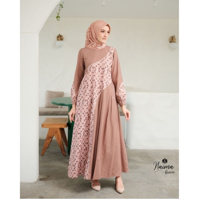 ZALIFA - NAIMA DRESS PLUS HIJAB BY ZALIFA
