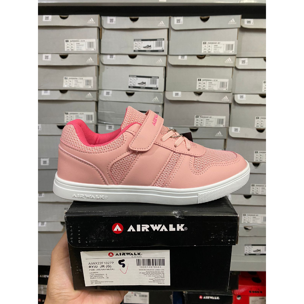 Airwalk Ryiu Jr (Girl) Pink Kid's Shoes Original