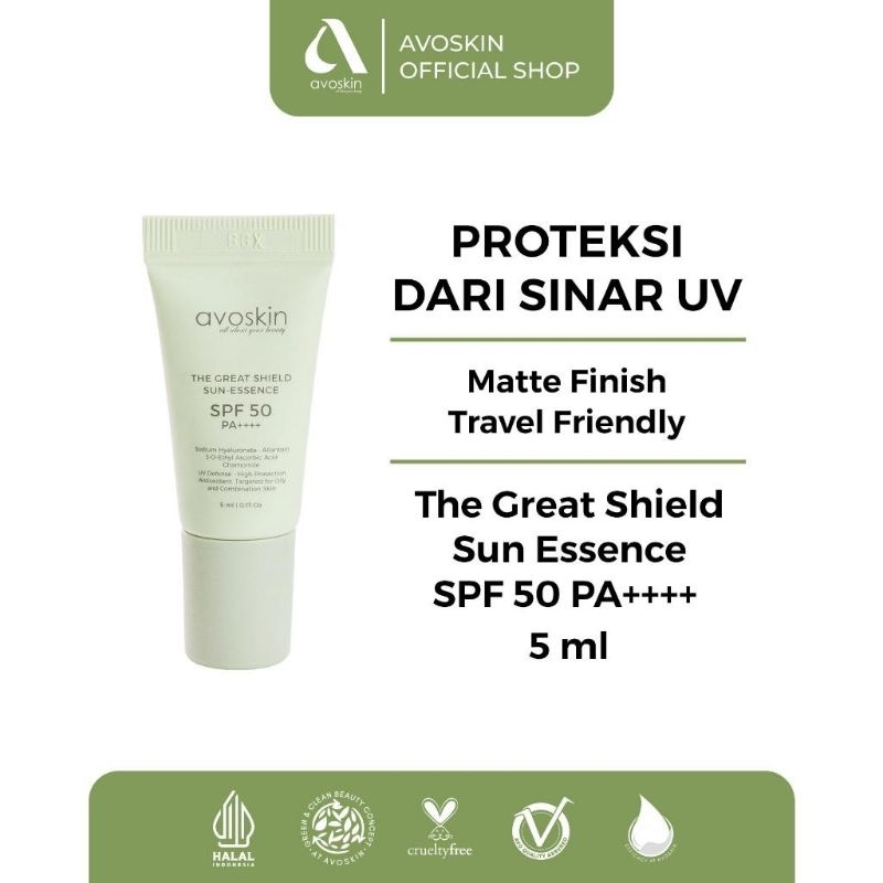 100 ORI  sunscreen avoskin