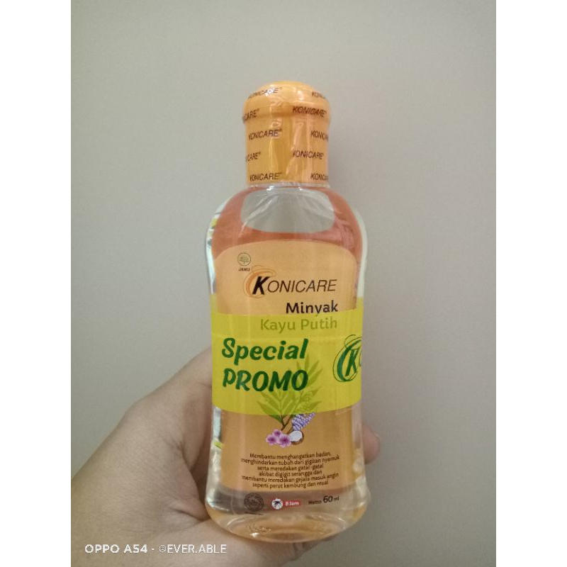 (BELI 1 GRATIS 1) KONICARE MINYAK KAYU PUTIH PLUS 60 ML GRATIS MKP HOT 60 ML