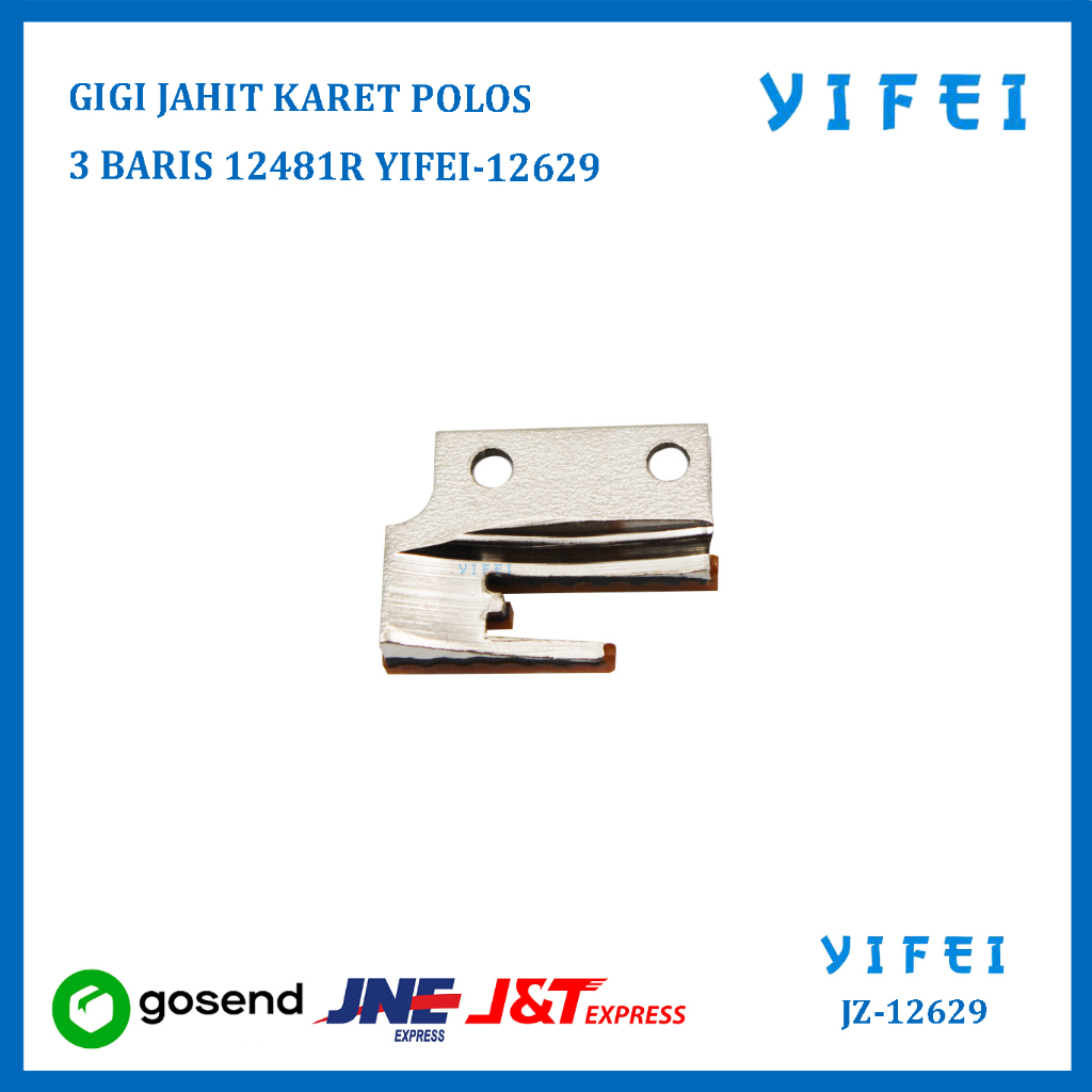 Gigi Karet Feed Dog Mesin Jahit Industri B Polos 12481R YIFEI-12629