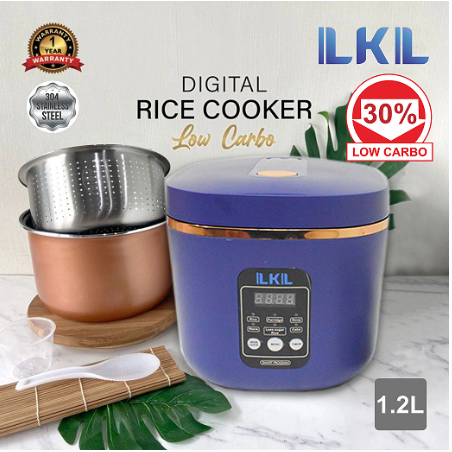 ❤ IJN ❤ 1.2L Rice Cooker Magic Com Penanak Nasi Sehat Multifungsi low carbo Kapasitas Besar hemat listrik