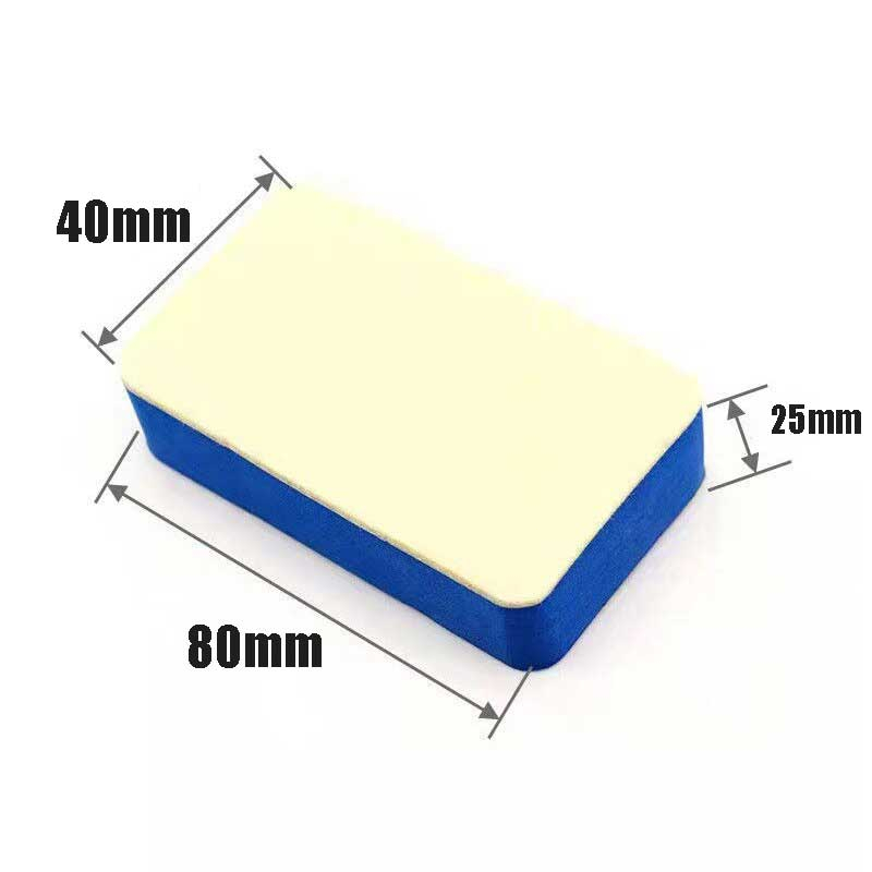 2pcs Glass Polishing Block Felt Block Pad Poles Kaca Jamur Kerak Air