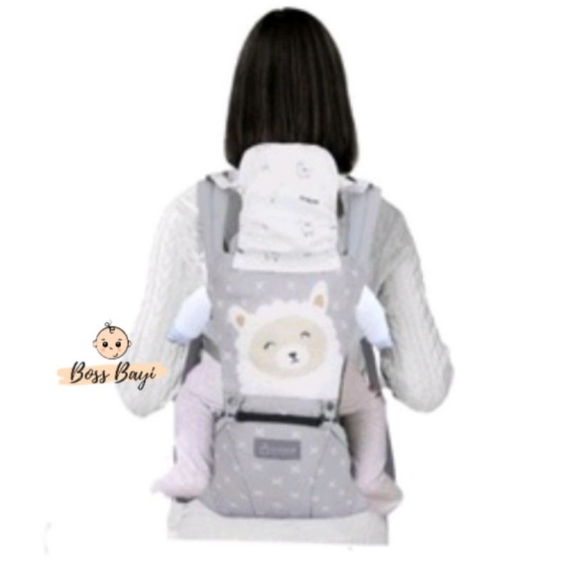 OMILAND - Gendongan Hipseat Alpaca Series / Gendongan Depan Bayi