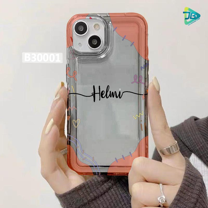 CUSTOM SOFTCASE SILIKON REQUEST NAMA COSTUM FOR OPPO VIVO SAMSUNG REALME XIAOMI IPHONE INFINIX ALL TYPE JB9119