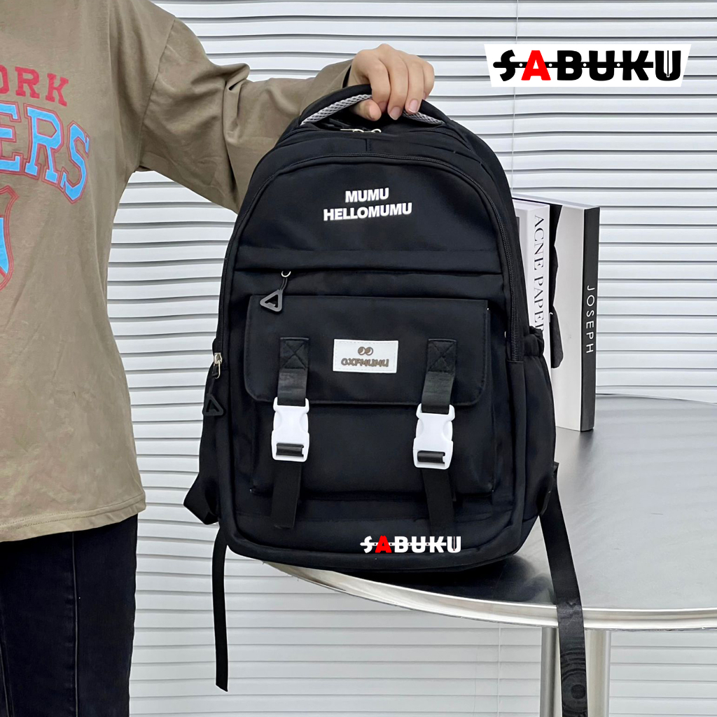 [S&amp;K]Tas Ransel Anak Sekolah SD SMP SMA Tas Punggung Korean Style Backpack Laptop - SK312