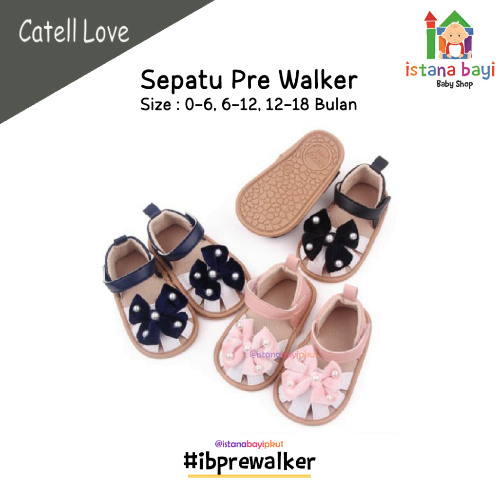 Sepatu Baby Prewalker Girl  / Sepatu Bayi Murah