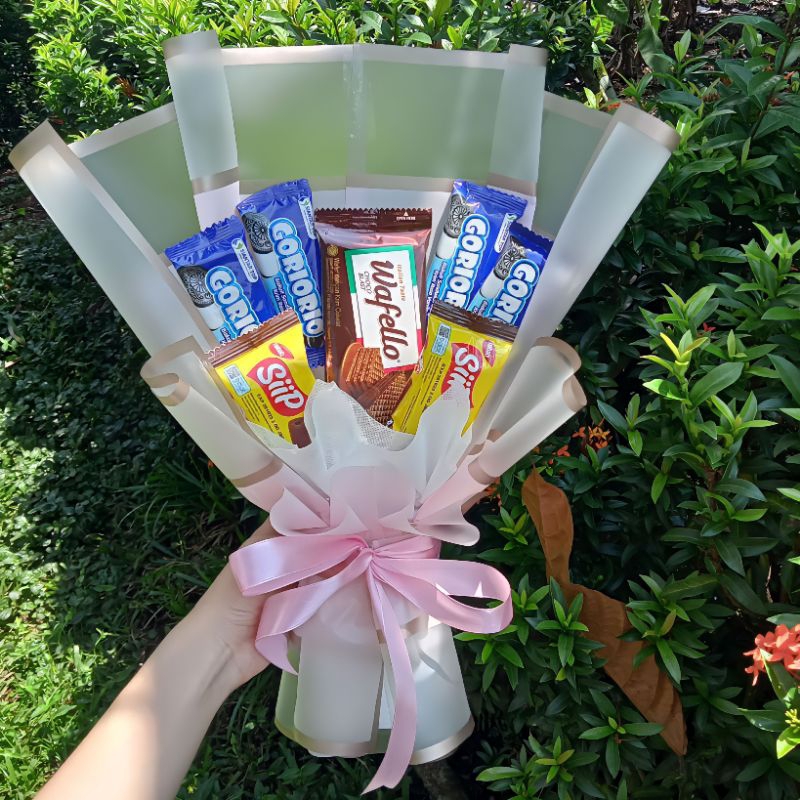 

BUKET SNACK BUCKET SNACK BOUQUET SNACK || allshoppontianak