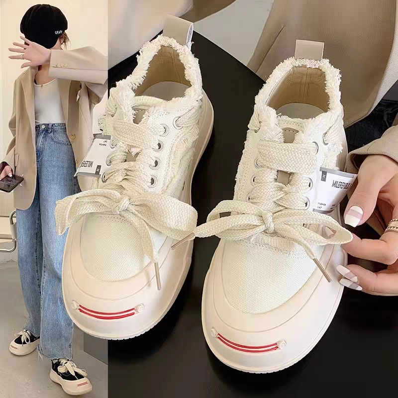 COD POS 782 Sepatu Sneakers Kanvas Casual Wanita Premium