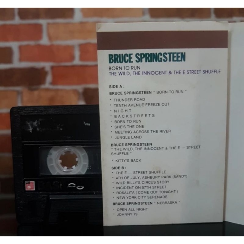 Kaset Pita Bruce Springsteen-Born To Run