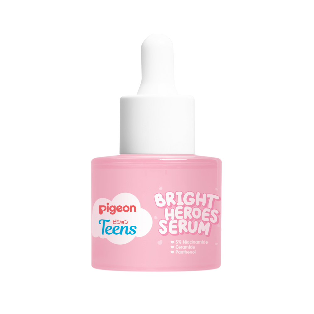 PIGEON TEENS ACNE Ranger Bright Heroes Hydra Squad SERUM 20 ML Perawatan Jerawat Hijau Pencerah Kulit Pink