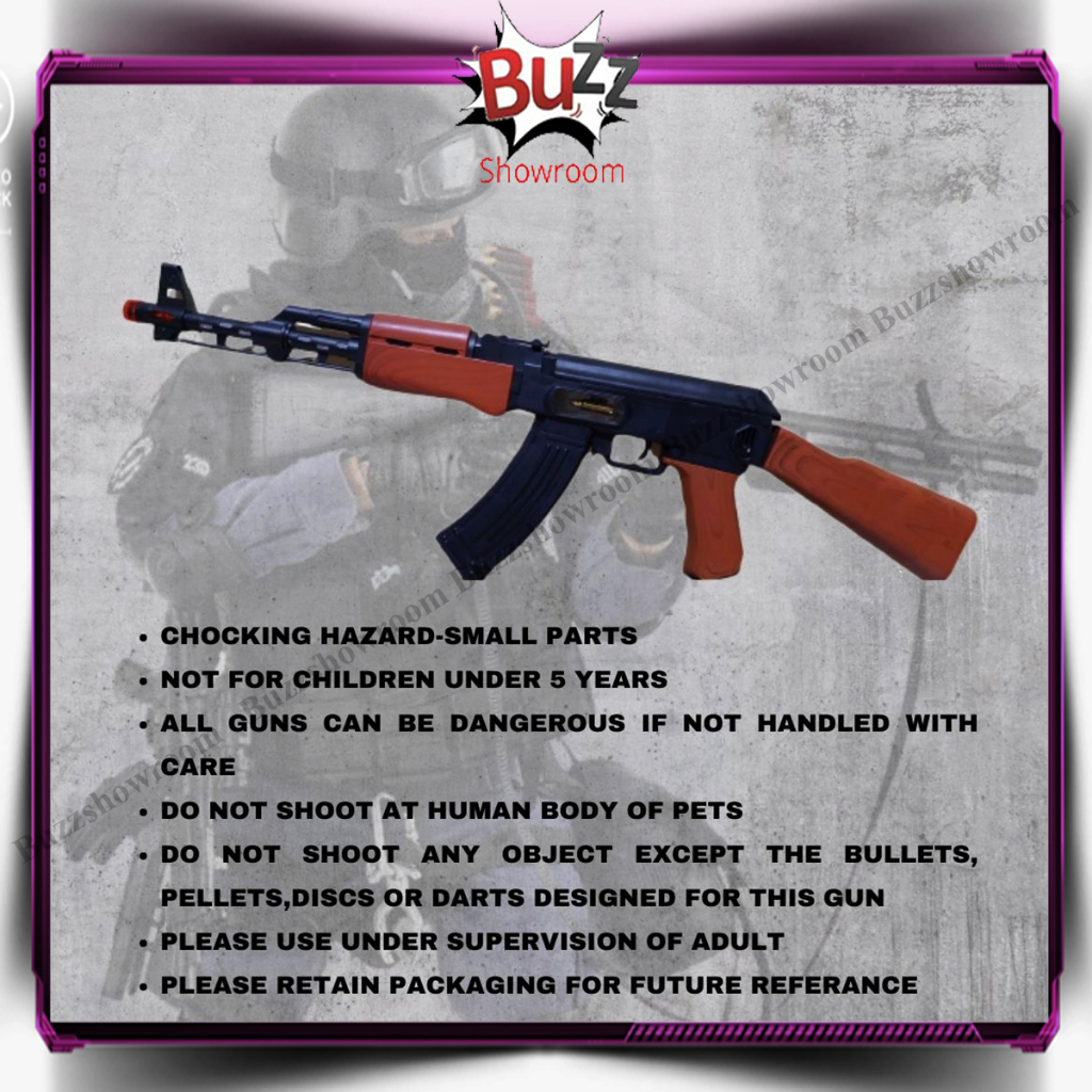 Tembakan Anak Sniper Rifle AK47 Mainan Pistol Senjata Senapan Infrared Gun AK 47