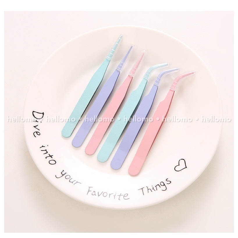 Penjepit Stiker Tweezer Jepitan Sticker Scrapbook Tools Alat Jepit