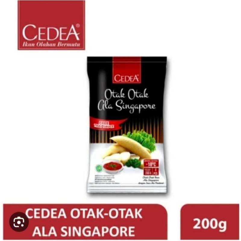 

Cedea Otak Otak Ikan / Otak Otak Singapore Isi 2 | Berat Bersih 200gr
