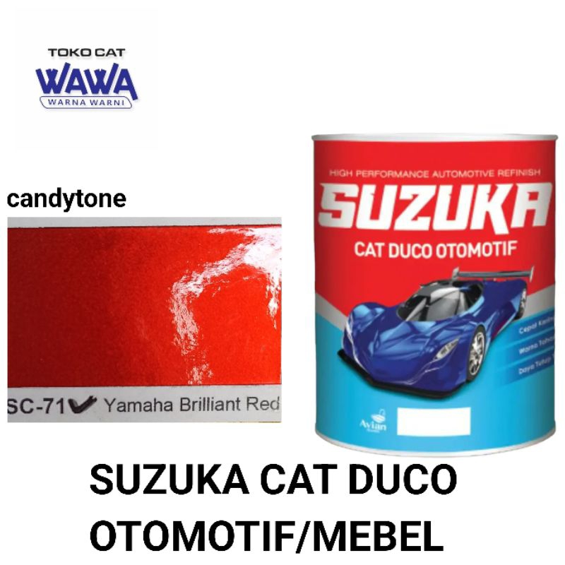 cat duco Suzuka Candytone SC71 Yamaha Brilliant Red