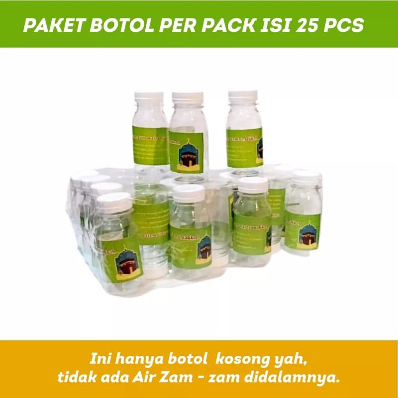 botol air ZamZam oleh-oleh Haji