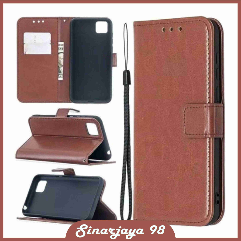 VIVO Y53S / VIVO Y51 / VIVO Y51A FLIP COVER WALLET LEATHER CASE DOMPET KULIT